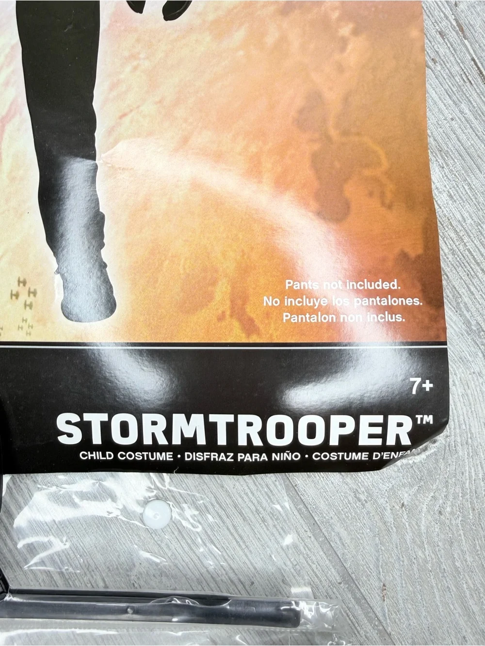 Stormtrooper Lego Classic Halloween costume dress up top / Mask and gloves 7-8